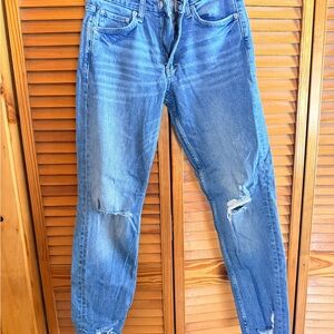 Women's Blue distressed  &Denim Jeans